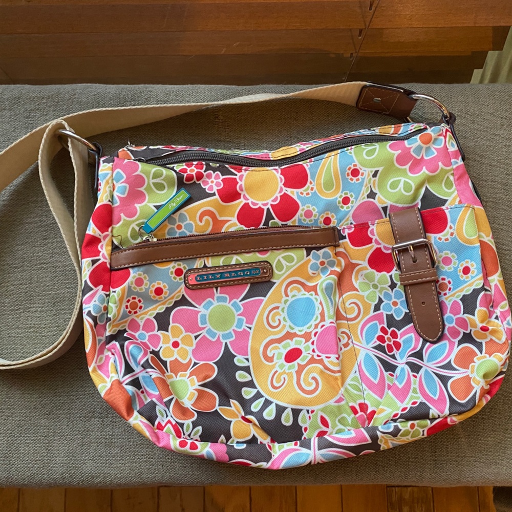 Lily Bloom Floral 2-compartment Crossbody